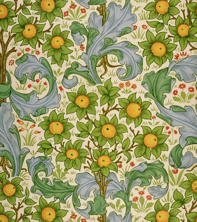 Huerto, Dearle, 1899 de William Morris